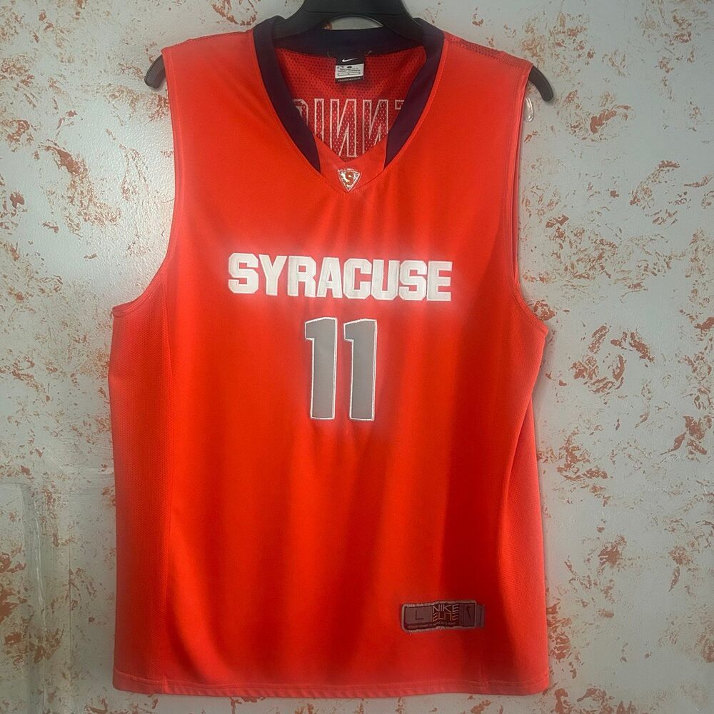 Nike Elite Syracuse Orange Tyler Ennis #11 Basketball Jersey Men’s Large NCAA